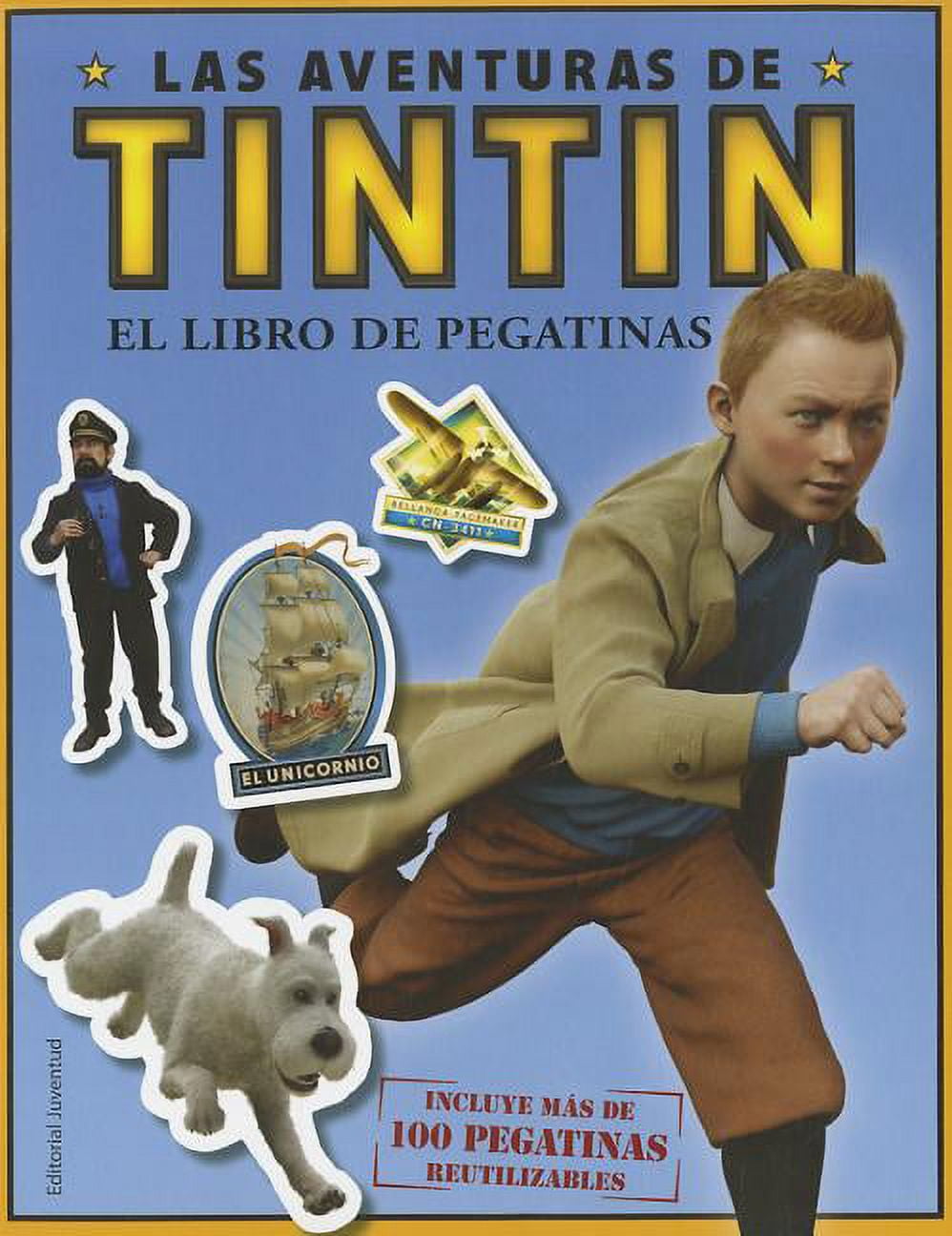Las Aventuras de Tintin : Libro de Pegatinas Reutilizables (Paperback)