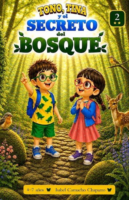 Las Aventuras de Tono y Tina TONO, TINA y el SECRETO del BOSQUE: Un cuento infantil sobre la empatÃ­a, los animales y la magia de escuchar con el cora, Book 2, (Paperback)