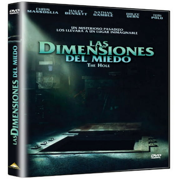 Las Dimensiones Del Miedo Movie DVD With Spanish Subtitles