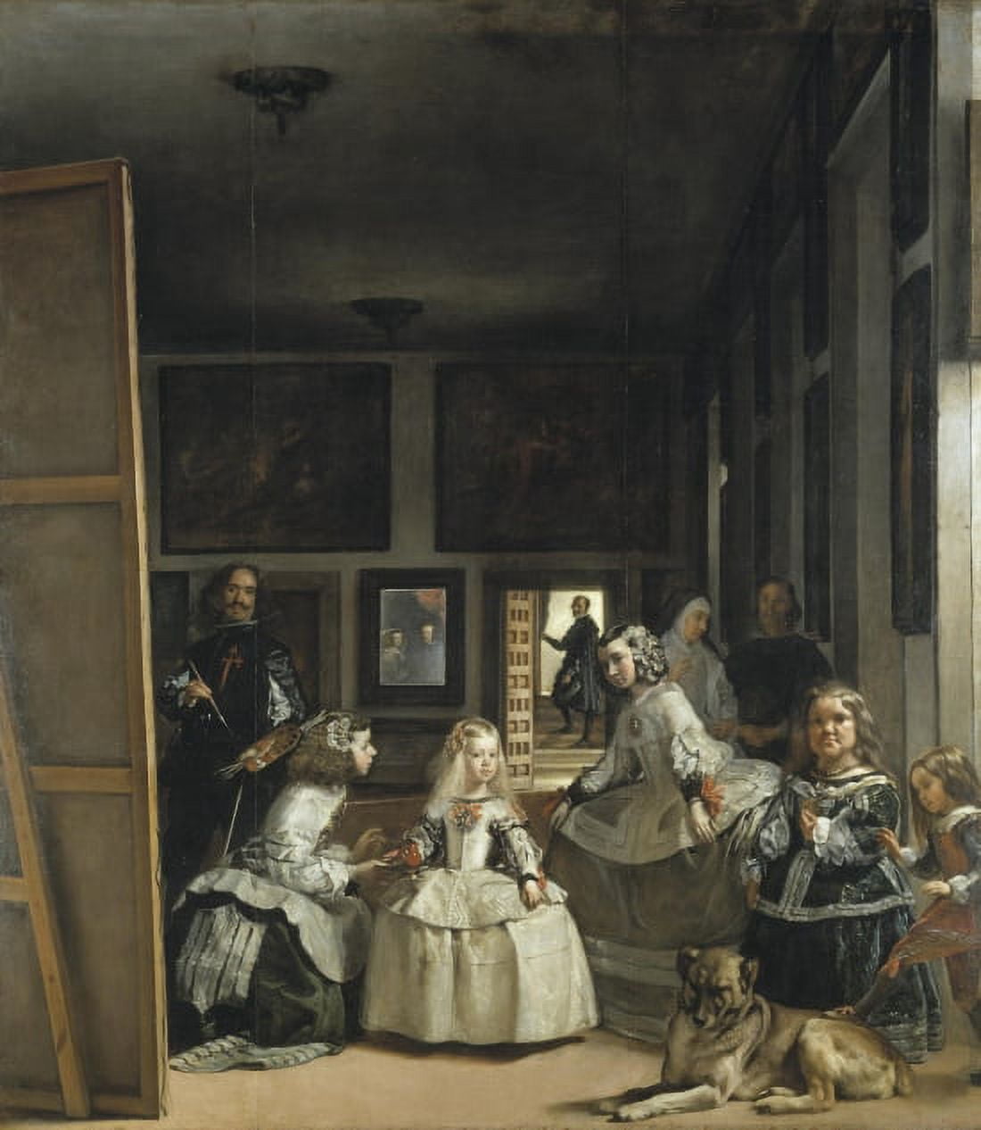 Las Meninas Canvas Art - Diego Valazquez (24 x 36)