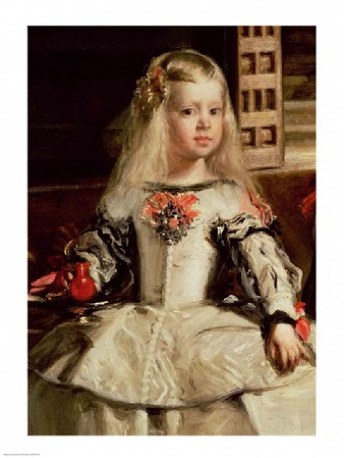 Las Meninas or The Family of Philip IV c1656 Canvas Art - Diego Velazquez (18 x 24)