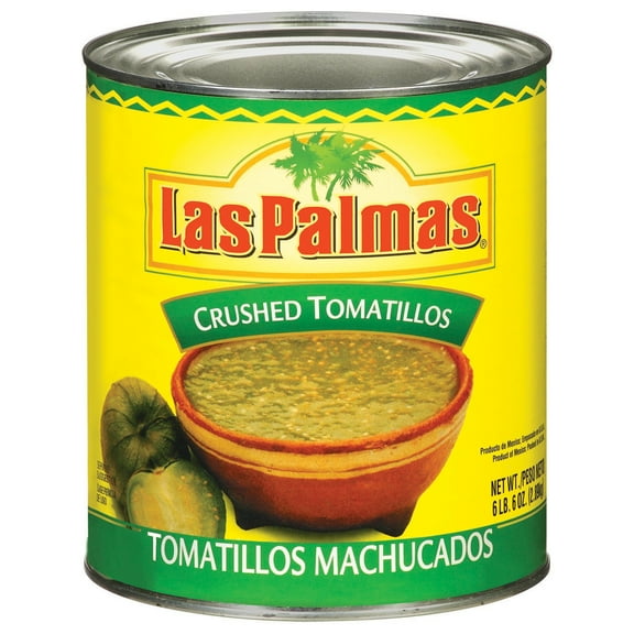 Las Palmas Crushed Tomatillos 102 Oz Can