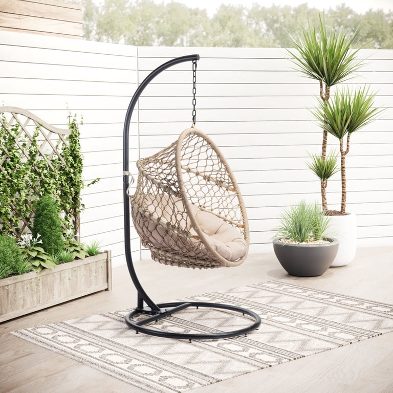 Zuo Modern Las Palmas Hanging Chair Natural - Walmart.com