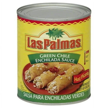 Las Palmas Hot Green Chile Enchilada Sauce 28 oz. Can