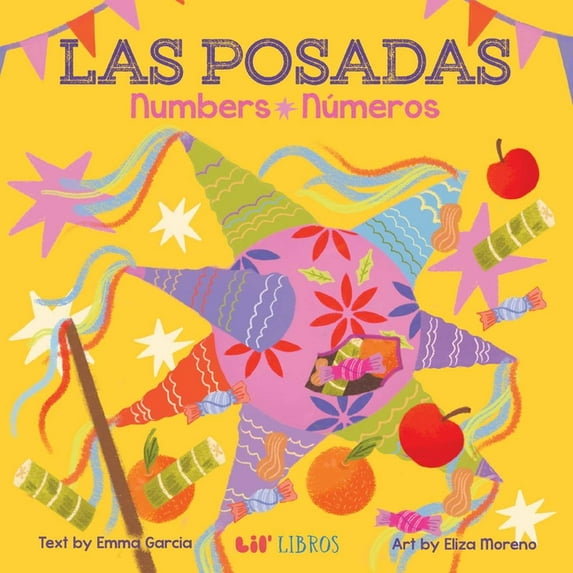 Las Posadas: Numbers / Números (Bilingual: English/Spanish), (Board Book)