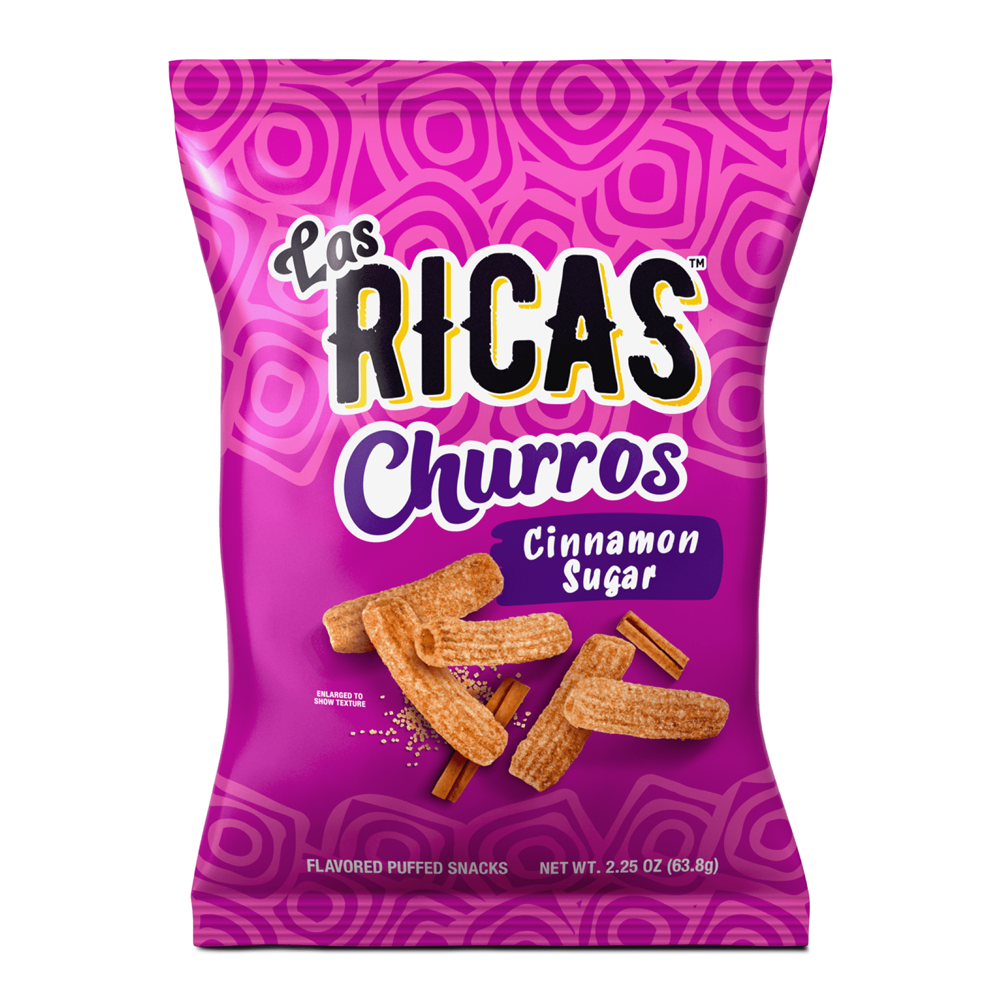 Las Ricas Cinnamon Sugar Churros 2.25oz Bag
