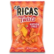 Las Ricas Queso & Chile Twists, 6.5oz Bag