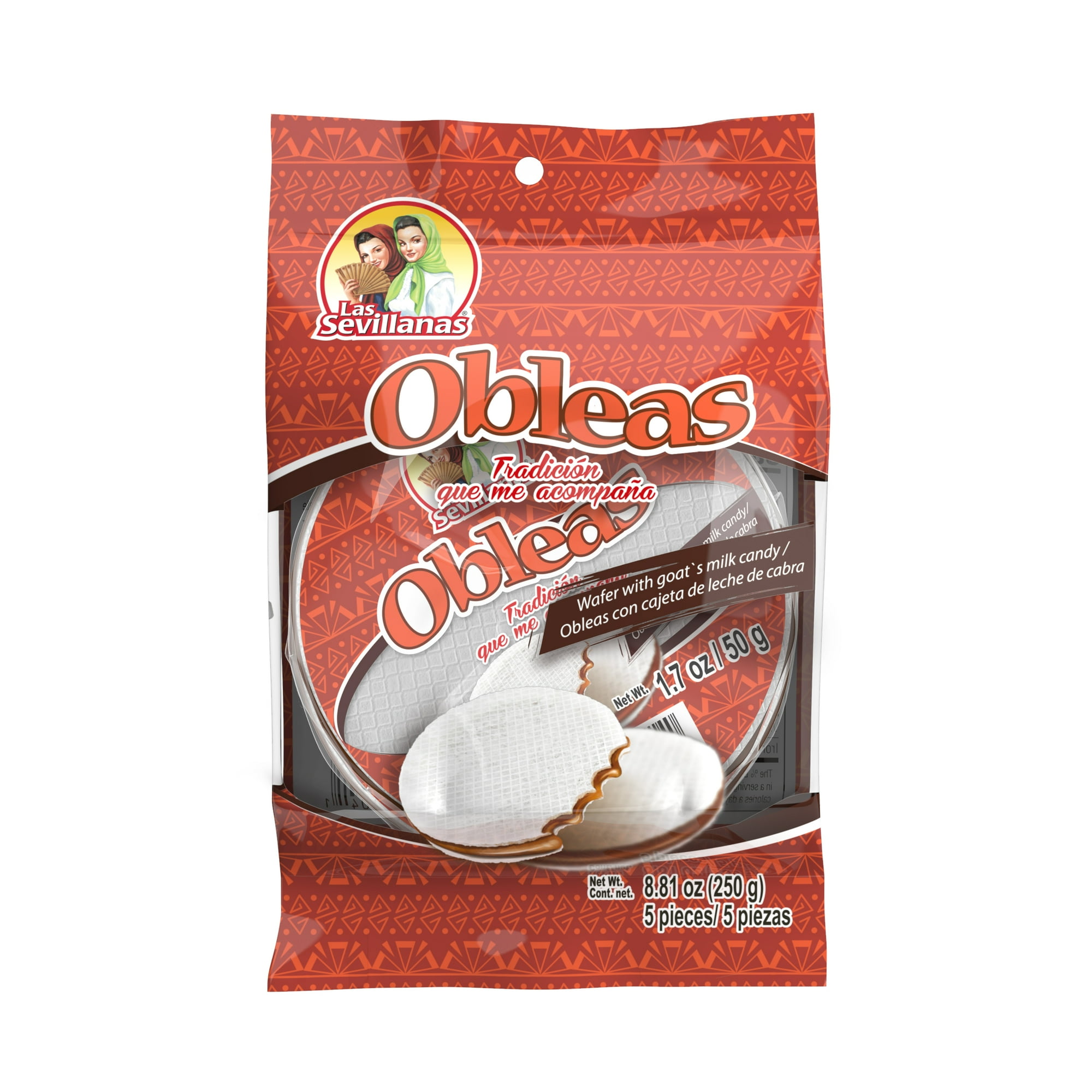LAS SEVILLANAS OBLEAS MEDIUM WAFERS W/GOAT MILK
