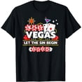 thumbnail image 1 of Las Vegas 2024 - Let The Sin Begin - Vegas Girls Trip 2024 T-Shirt, 1 of 3