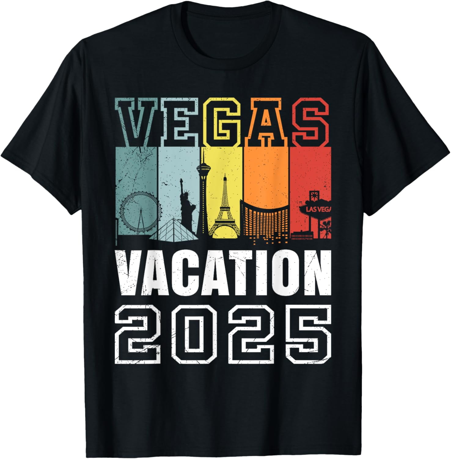 Las Vegas 2025 T-Shirt - Walmart.com