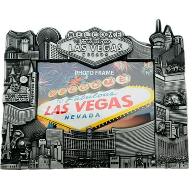 Las Vegas 3D Metal Picture Frames