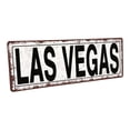 thumbnail image 1 of Las Vegas 4"x12" Metal Sign, Wall Décor for Home and Office, 1 of 4