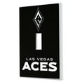 thumbnail image 1 of Las Vegas Aces Solid Design Single Toggle Light Switch Plate, 1 of 1