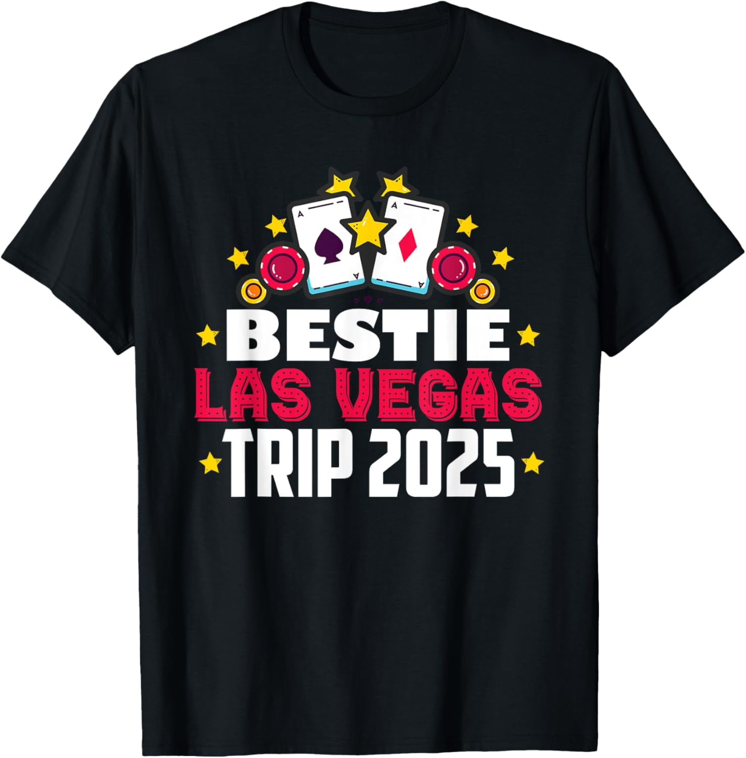 Las Vegas BESTIE LAS VEGAS TRIP 2025 Funny Friends TShirt