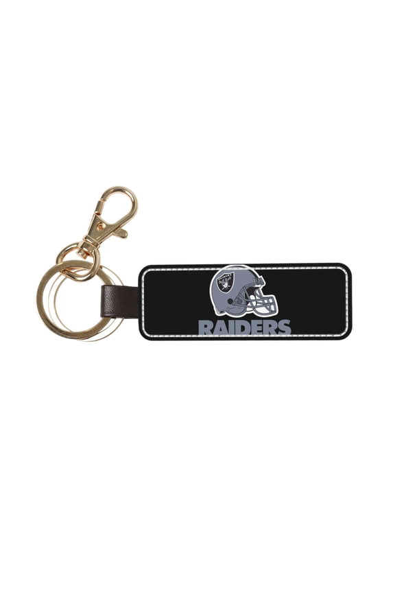 Car Leather Keychain, Football Team Pattern Keychain Accessories, Family Gifts For Men And Women, Suitable For Car And Home Keys