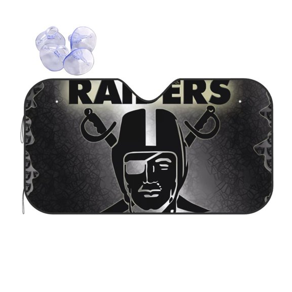 Las_Vegas Car Windshield Sunshade | Blocks Heat & Keeps Interior Cool | Universal Fits Cars, SUVs, Trucks | Automotive Sun Screen, Visor & Car Accessories for Summer