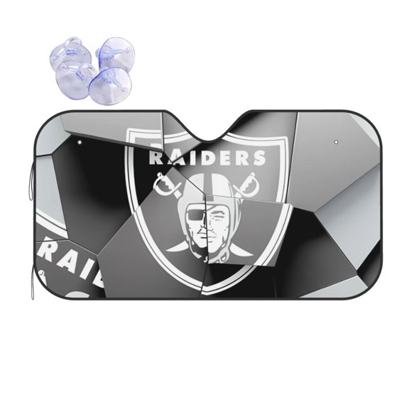 Las_Vegas Car Windshield Sunshade | Blocks Heat & Keeps Interior Cool | Universal Fits Cars, SUVs, Trucks | Automotive Sun Screen, Visor & Car Accessories for Summer