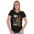 thumbnail image 1 of Las Vegas Casino Jackpot Blackjack Womens Slim Fit Graphic Tee Brisco Brands S, 1 of 5
