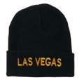 thumbnail image 1 of Las Vegas Embroidered Long Beanie - Navy OSFM, 1 of 5