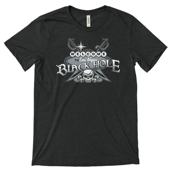 Las Vegas Football Fans. Welcome to The Black Hole. Black T-Shirt