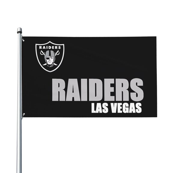 Las_Vegas Football Outdoor Decorative Flag 3x5ft Horizontal - Fade and Weather Resistant Indoor Outdoor Yard Wall Decor, Vivid Color Universal Sports Fan Gift