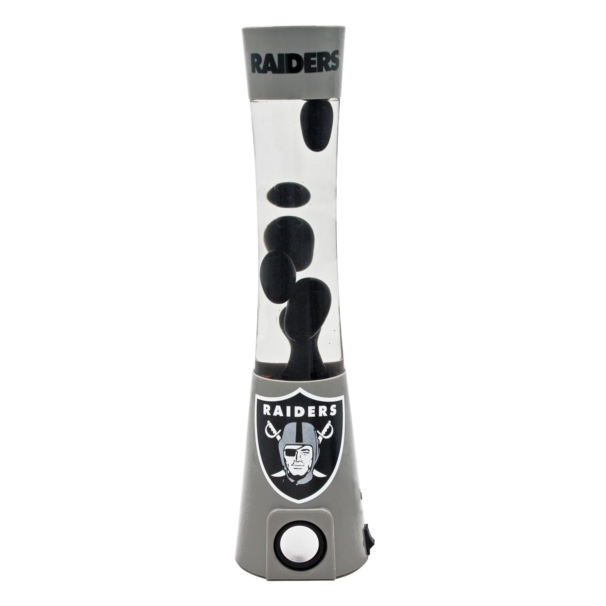 Las Vegas Raiders Magma Lamp with Bluetooth Speaker