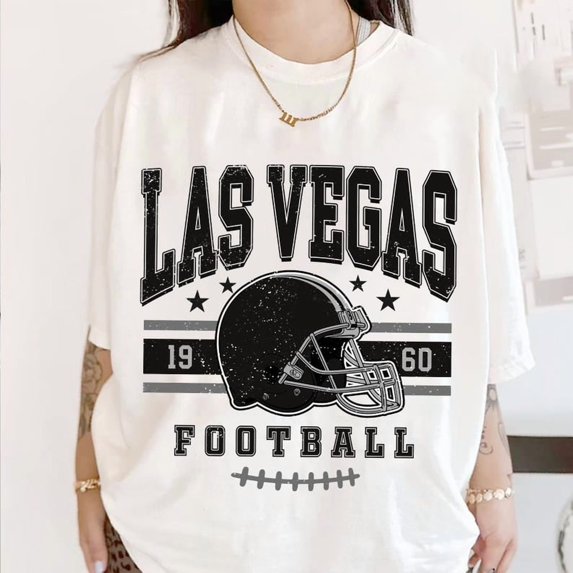 Las Vegas Football Vintage Style T-Shirt, Retro Las Vegas Football Shirt