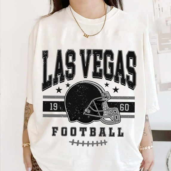 Las Vegas Football Vintage Style T-Shirt, Retro Las Vegas Football Shirt