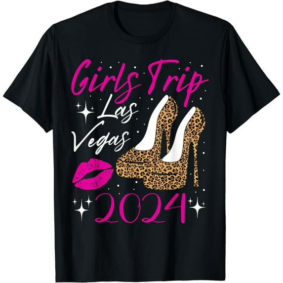 Las Vegas Girls Trip 2024 Girls Weekend Friends Matching T-Shirt