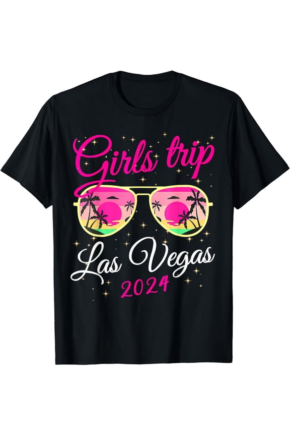 Las Vegas Girls Trip 2024 Girls Weekend Party Friend Match T-Shirt