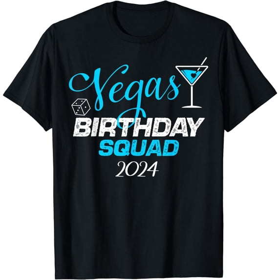Las Vegas Girls Trip 2024 Shirts For Women Birthday Squad T-Shirt