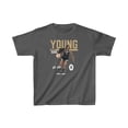 thumbnail image 1 of Las Vegas Jackie Young #0 Cartoon Women Basketball Kids Cotton Tee, 1 of 2