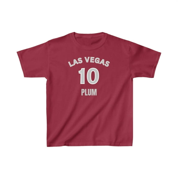 Las Vegas Kelsey Plum #10 Women Basketball fan gifts Kids Cotton Tee