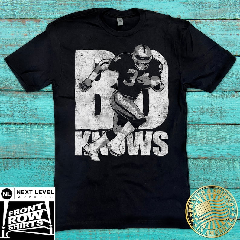 bo jackson bo knows shirt