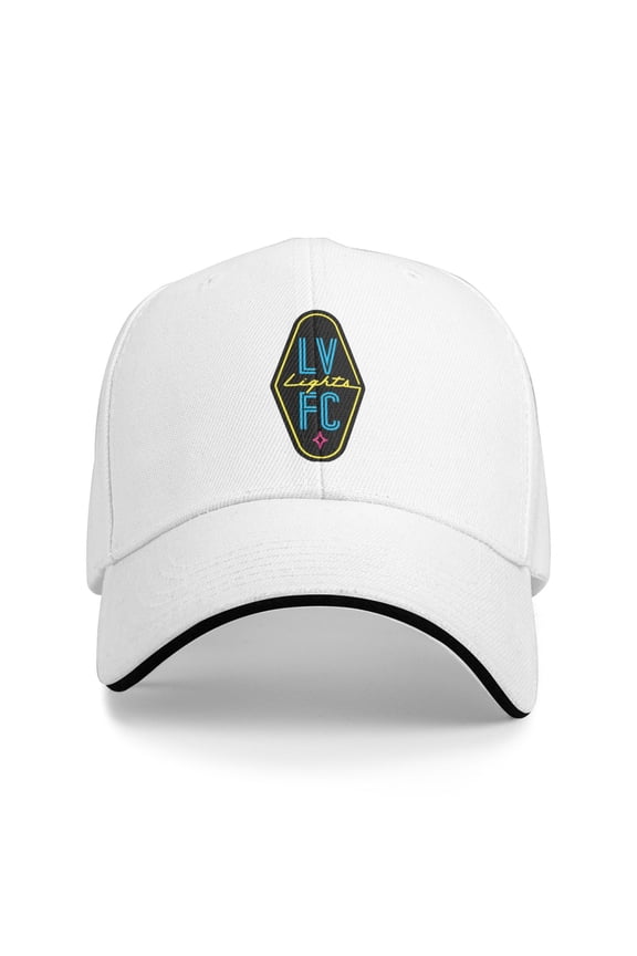 Las Vegas Lights Fc Hat Adjustable Sandwich Bill Trucker Cap For Daily & Outdoor Use