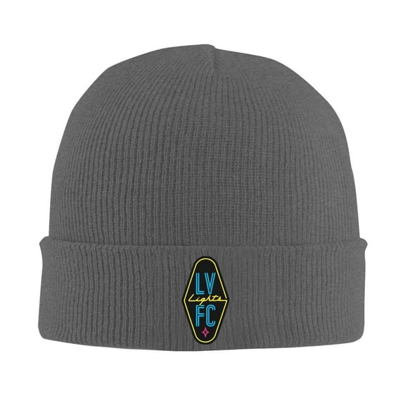 Las Vegas Lights Fc Knitted Winter Beanie Warm Acrylic Hat