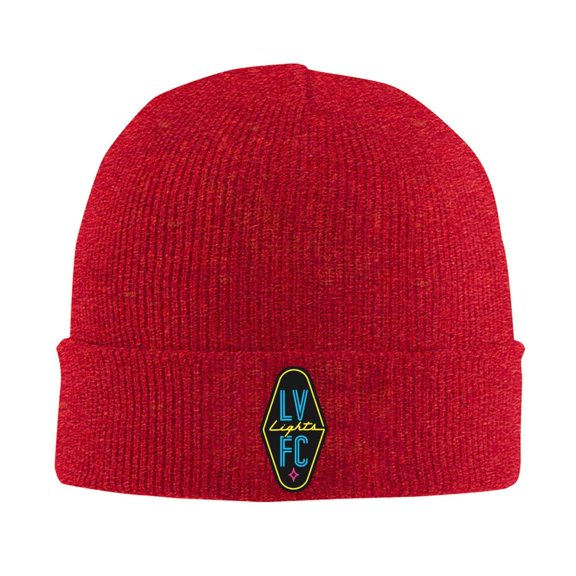 Las Vegas Lights Fc Knitted Winter Beanie Warm Acrylic Hat