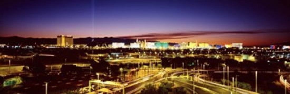 Las Vegas NV Canvas Art - Panoramic Images (18 x 6)