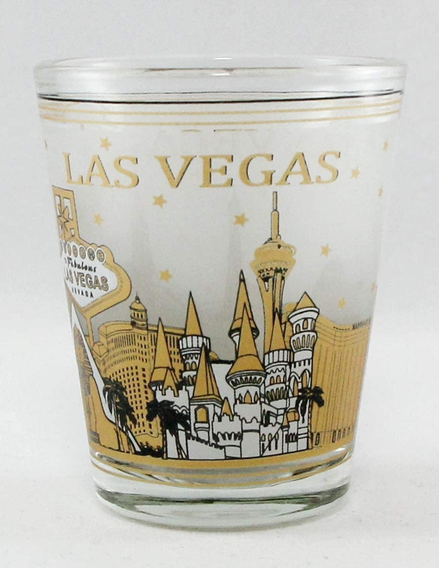 Las Vegas Nevada Attractions Verre à Shot Collage Photo MGM Grand