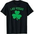 thumbnail image 1 of Las Vegas Nevada St Patrick's Day Shamrock T-Shirt, 1 of 3
