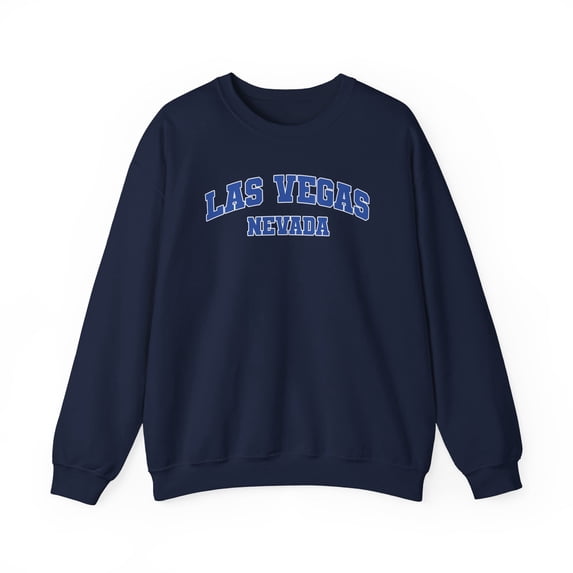 Las Vegas Nevada Sweatshirt Gifts Crew Neck Shirt Long Sleeve Unisex