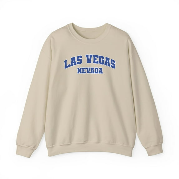 Las Vegas Nevada Sweatshirt Gifts Crew Neck Shirt Long Sleeve Unisex