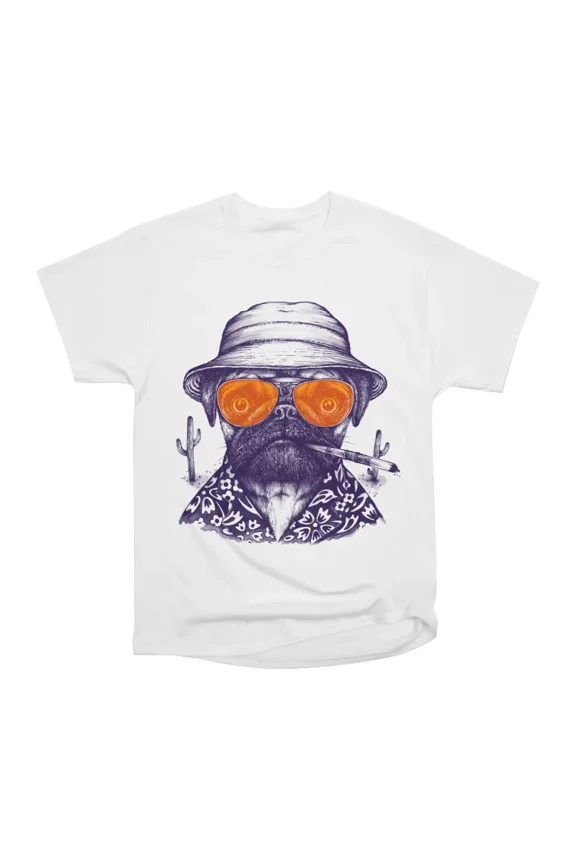 Las Vegas Pug T-Shirt Tee Gift For Him Merch For Her Apparel For Friend