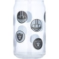 thumbnail image 1 of Las Vegas Raiders 16oz. Smiley Can Glass, 1 of 1