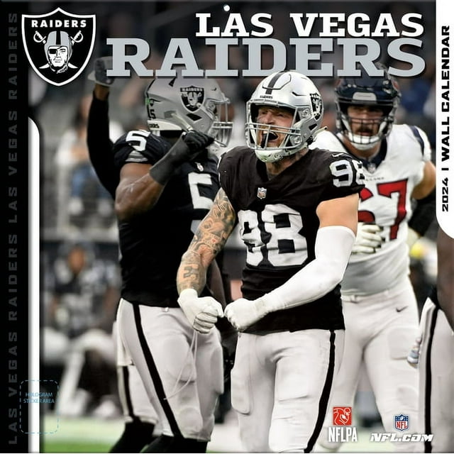 Las Vegas Raiders 2024 12x12 Team Wall Calendar (Other)