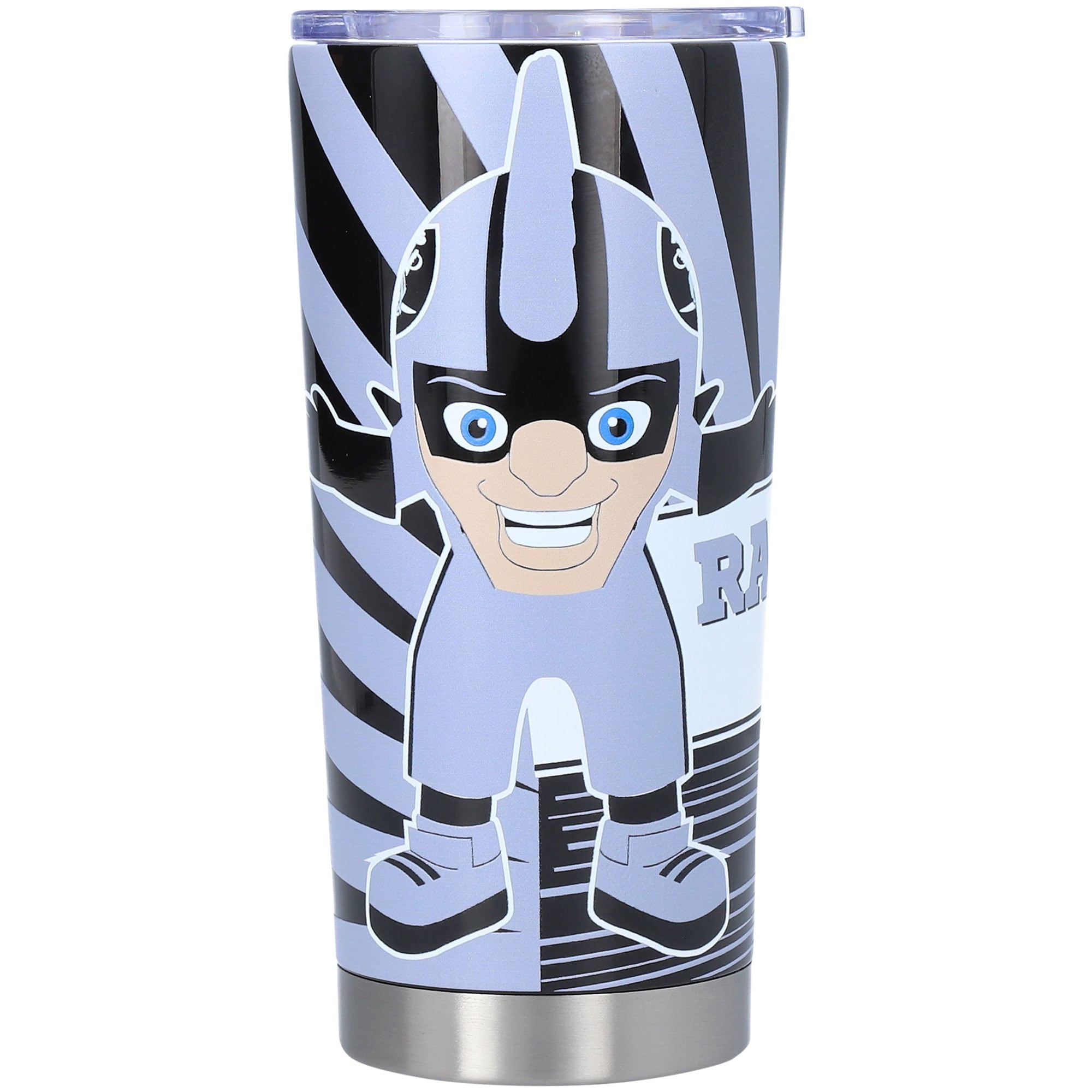 Las Vegas Raiders 20oz Mascot Stainless Steel Tumbler