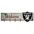 thumbnail image 1 of Las Vegas Raiders 24" x 6" Mounted Coat Hanger, 1 of 2