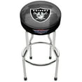 thumbnail image 1 of Las Vegas Raiders Adjustable NFL Blitz Team Pub Stool, Arcade1Up, 1 of 2