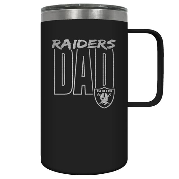 Las Vegas Raiders Dad 18oz. Hustle Travel Mug