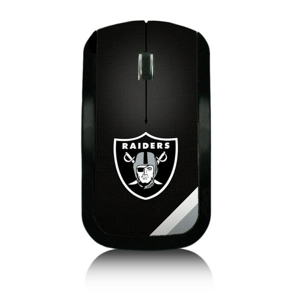 Las Vegas Raiders Diagonal Stripe Wireless Mouse